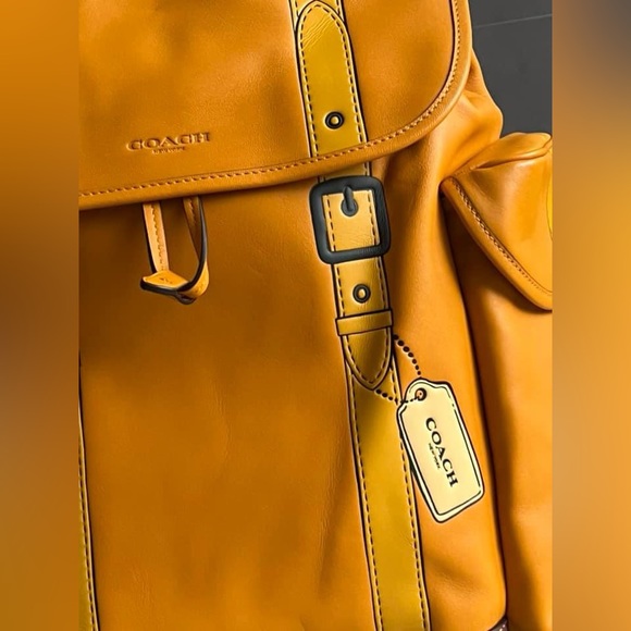 💰SOLD - C8480- Coach Hitch Backpack with Trompe L’oeil - Picture 3 of 13